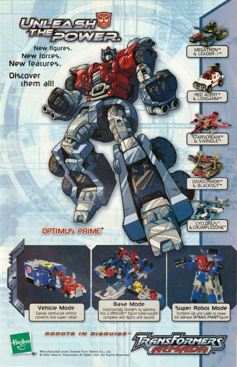 lego transformers armada optimus prime
